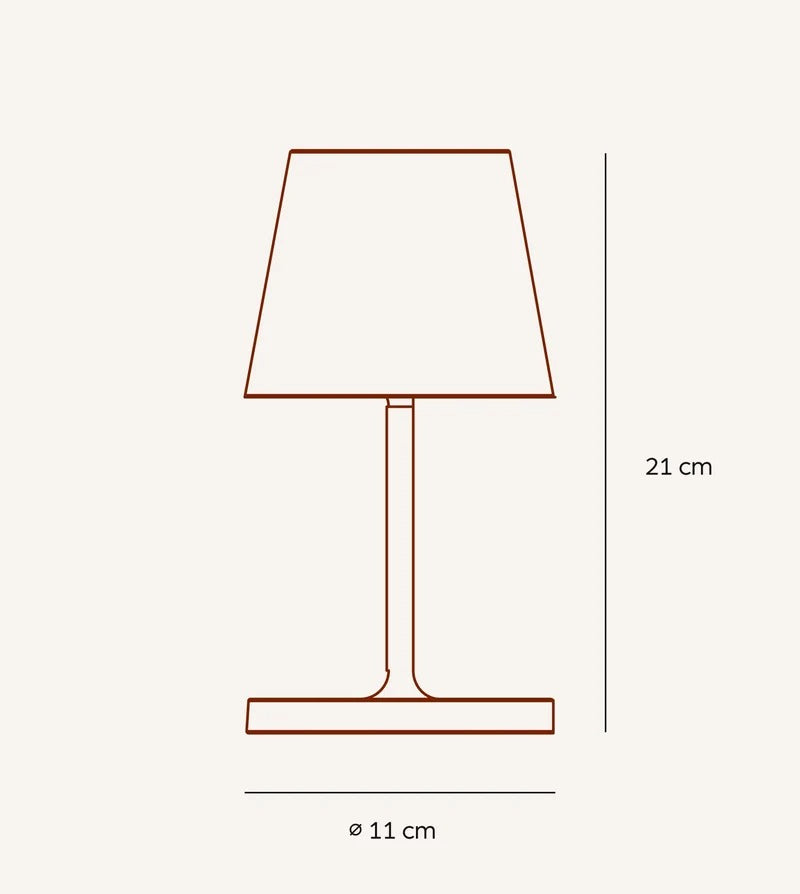 AVA – Genopladelig LED Bordlampe