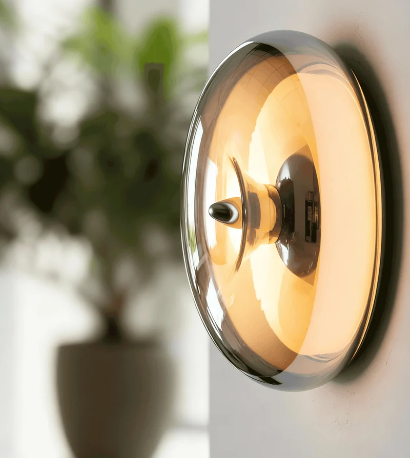 AMIO – LED Væglampe Retro Svamp