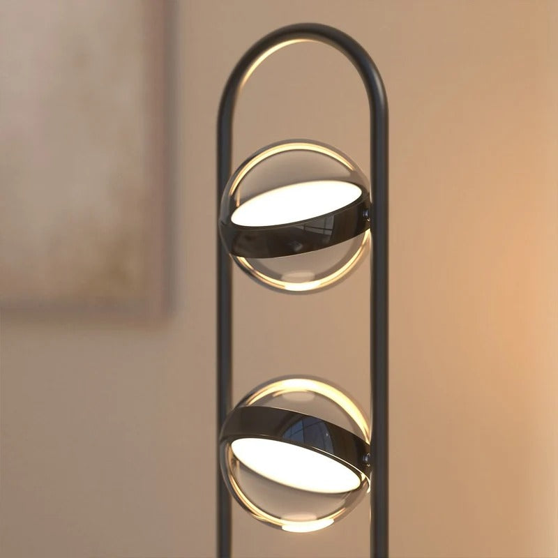 VIVA – LED Gulvlampe Glaskugler