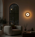 AMIO – LED Væglampe Retro Svamp