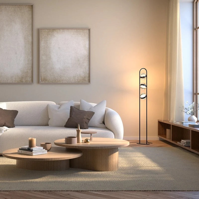 VIVA – LED Gulvlampe Glaskugler