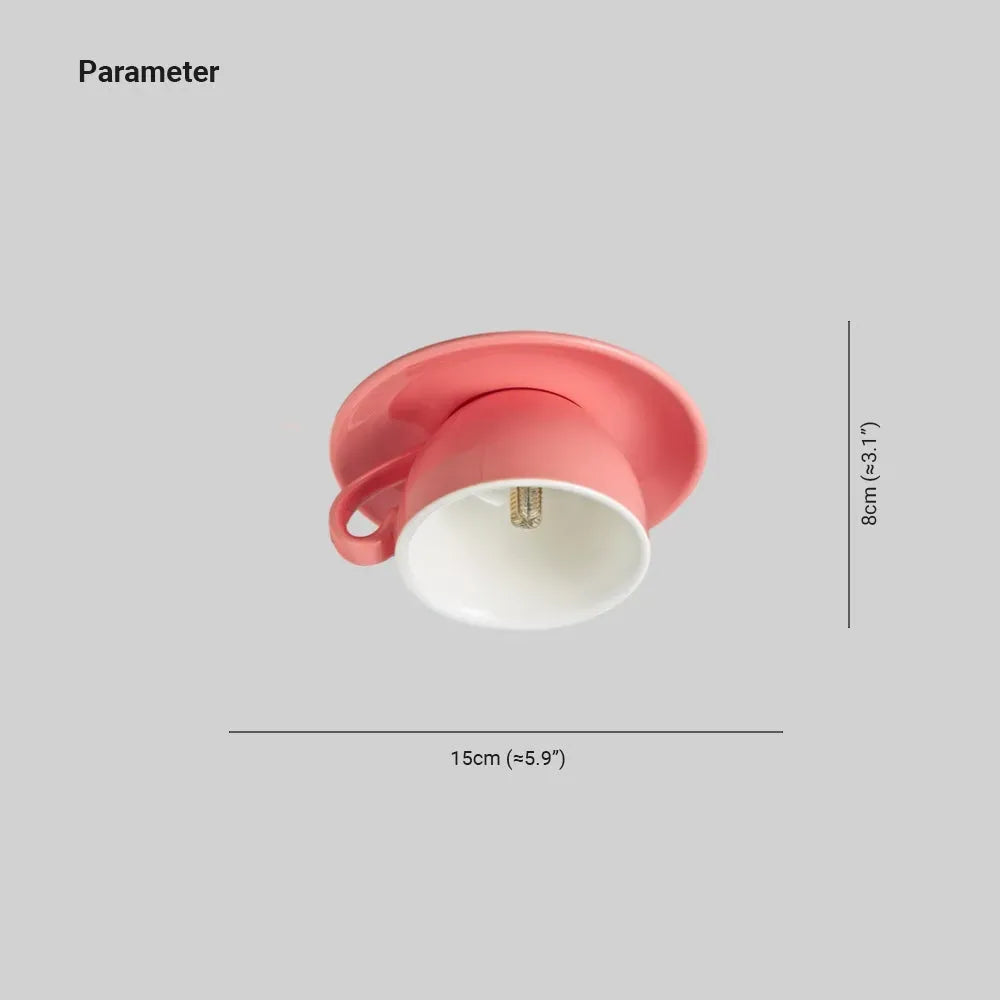 TAZZA – Keramik Loftlampe Kop