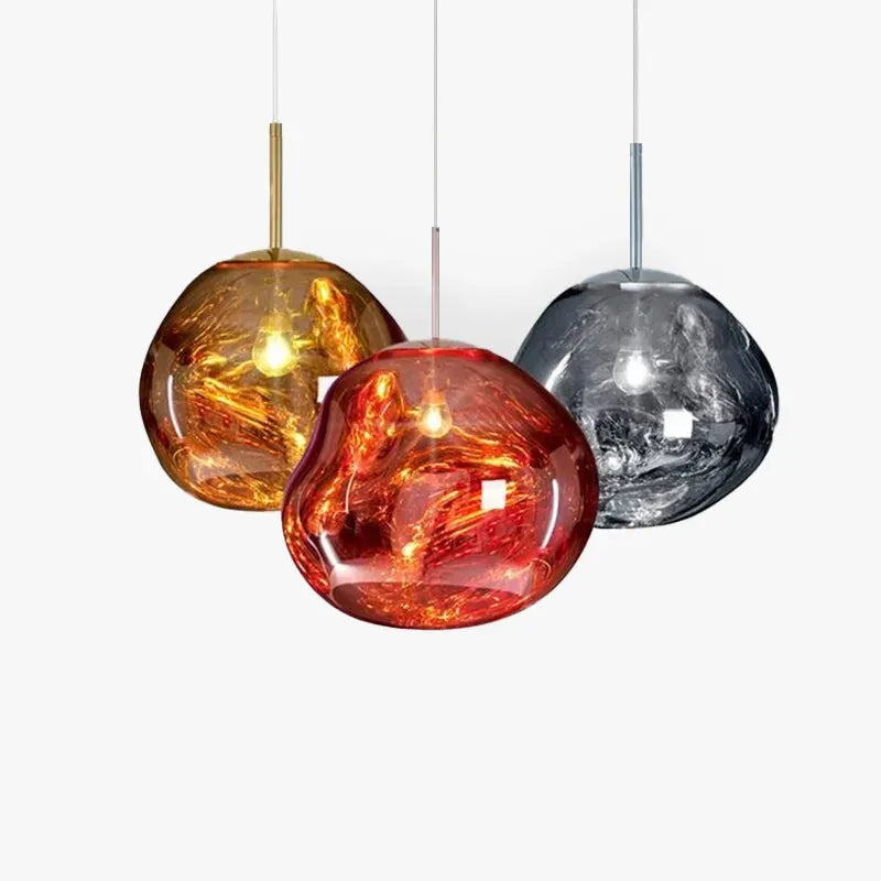 MELORA – LED Pendellampe Lavaeffekt