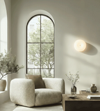 AMIO – LED Væglampe Retro Svamp