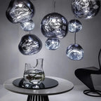 MELORA – LED Pendellampe Lavaeffekt