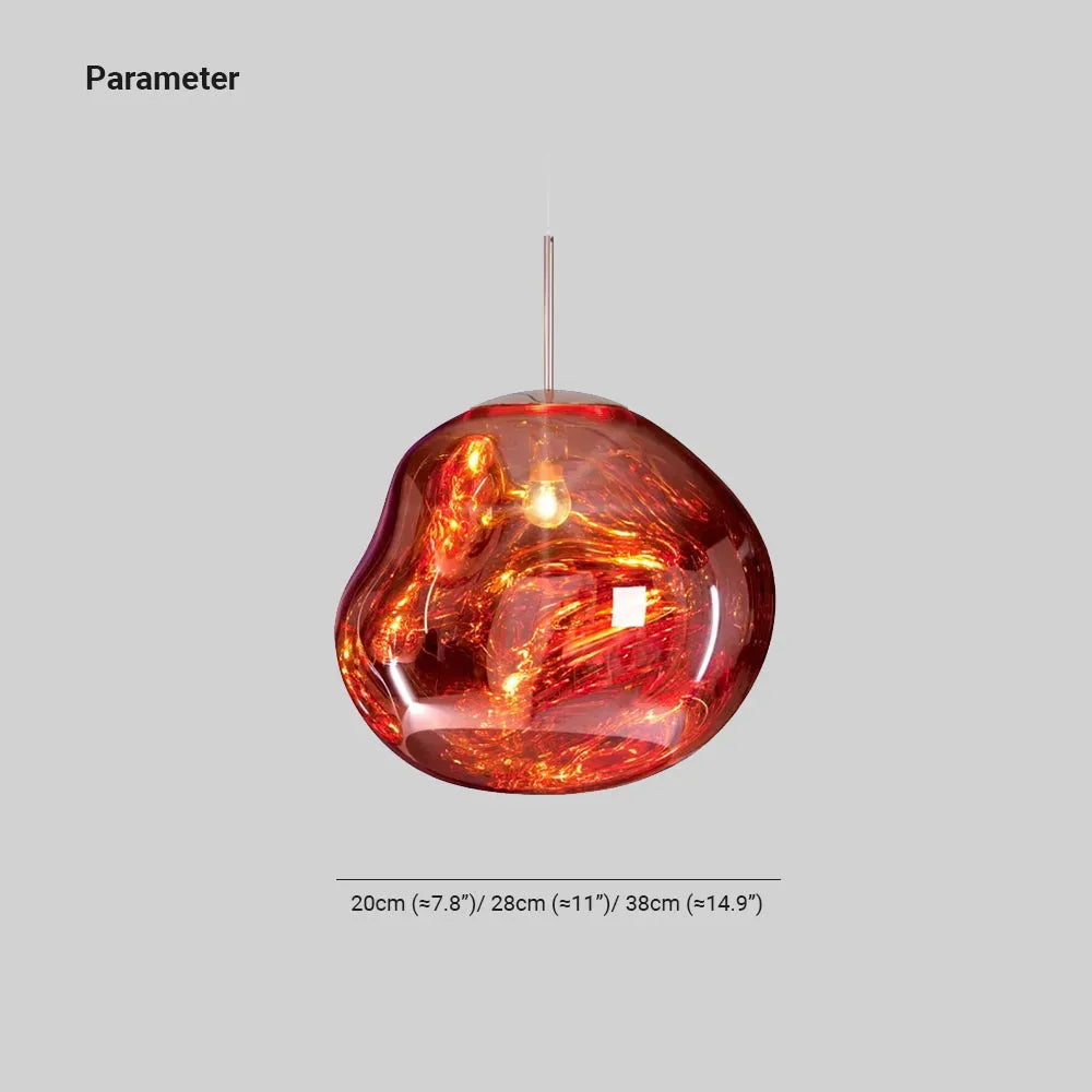 MELORA – LED Pendellampe Lavaeffekt