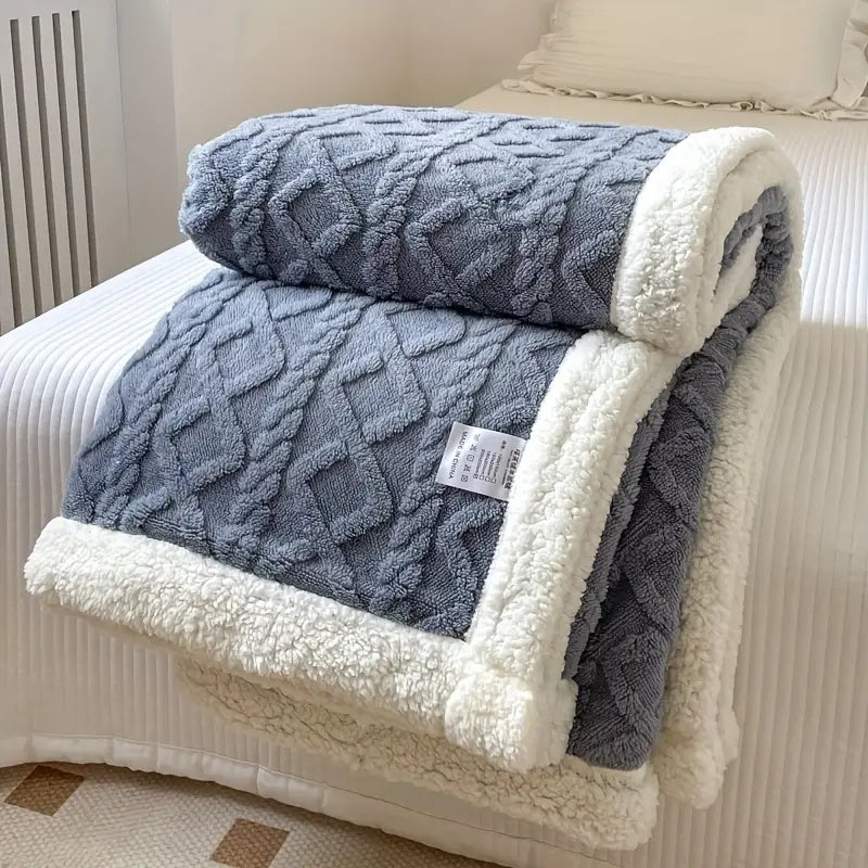 Snuggle sherpatæppe