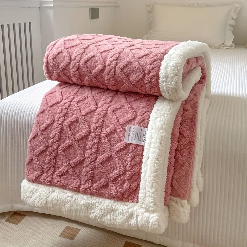 Snuggle sherpatæppe