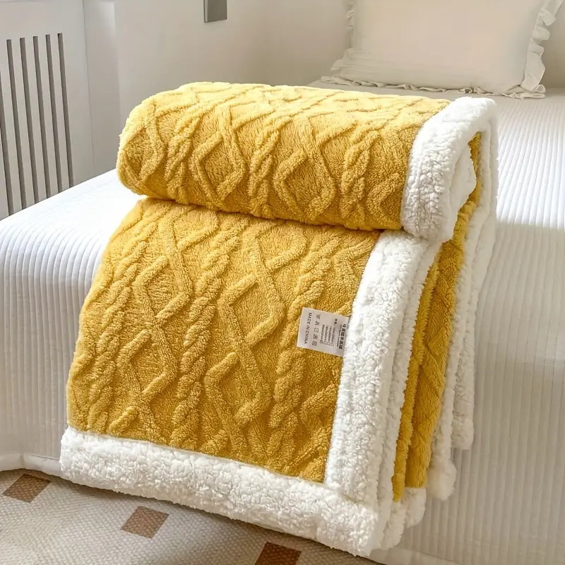 Snuggle sherpatæppe