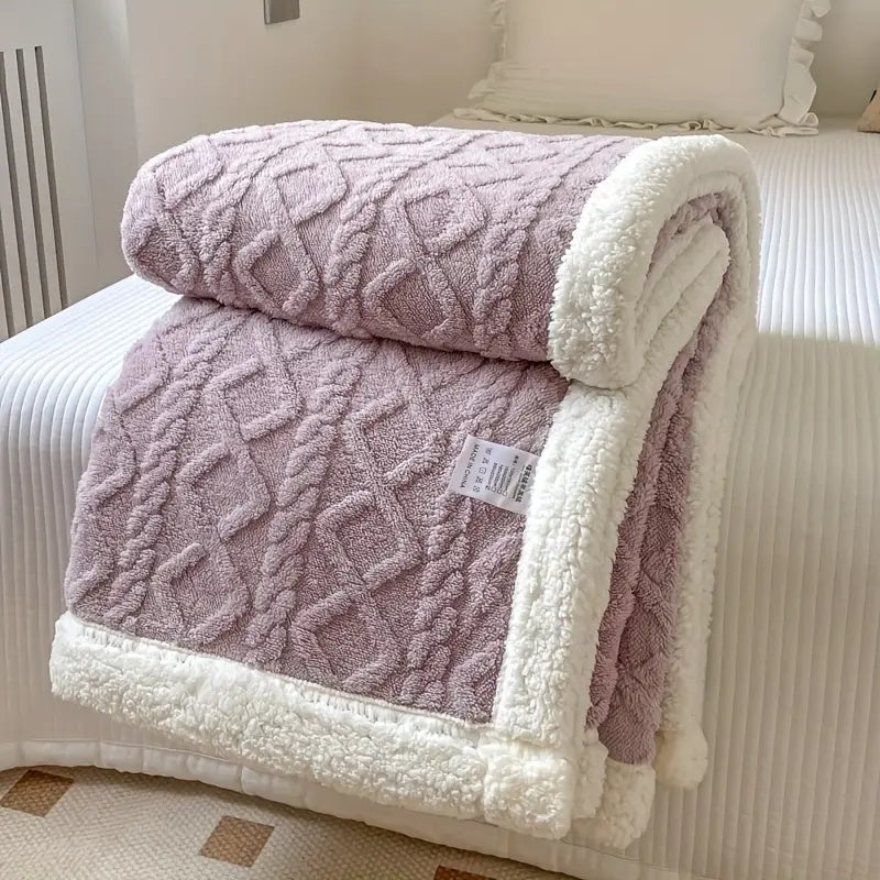Snuggle sherpatæppe