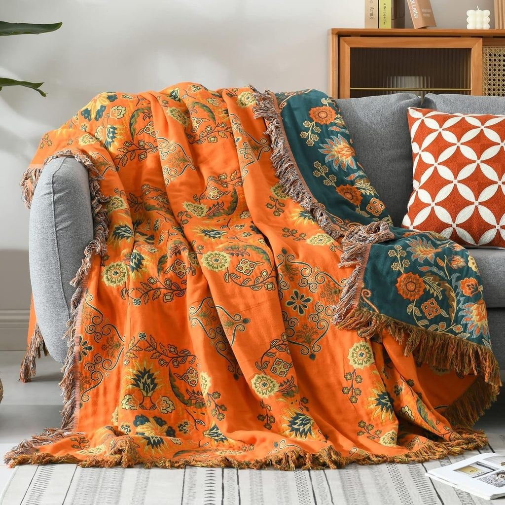Marigold vendbar plaid