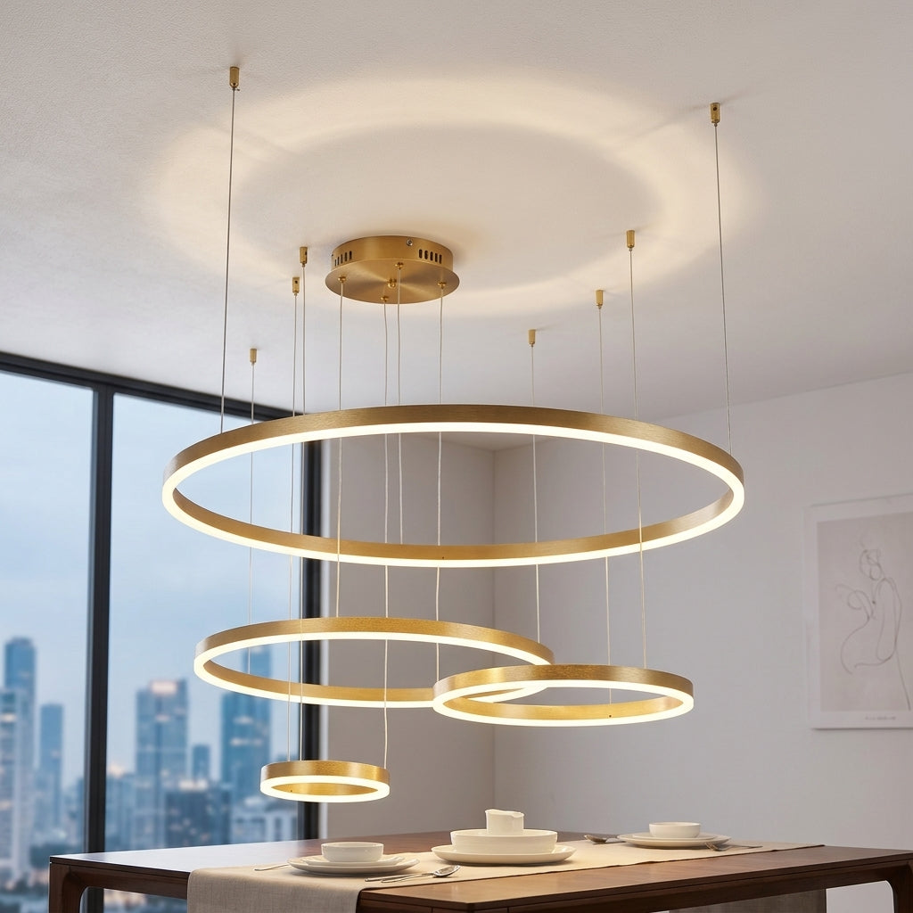 AUREL – LED Ringlampe Pendel