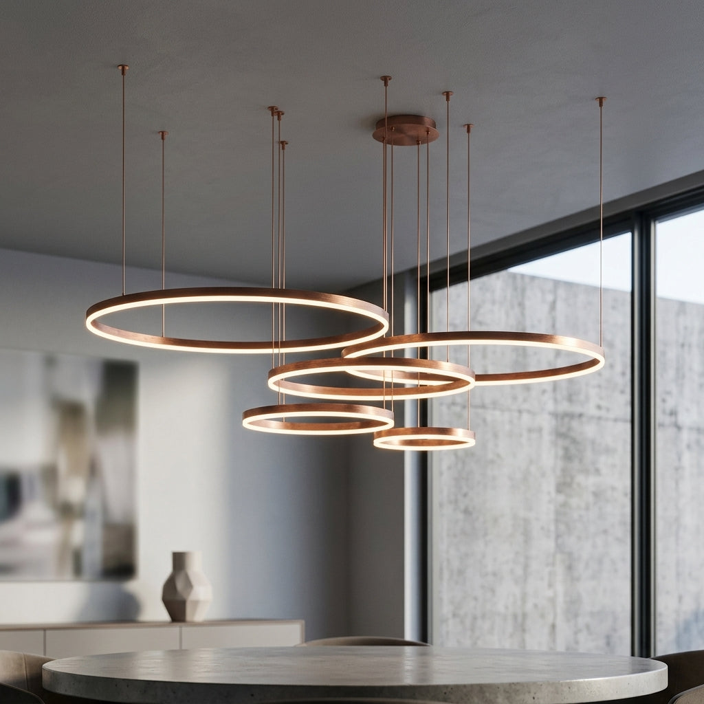AUREL – LED Ringlampe Pendel