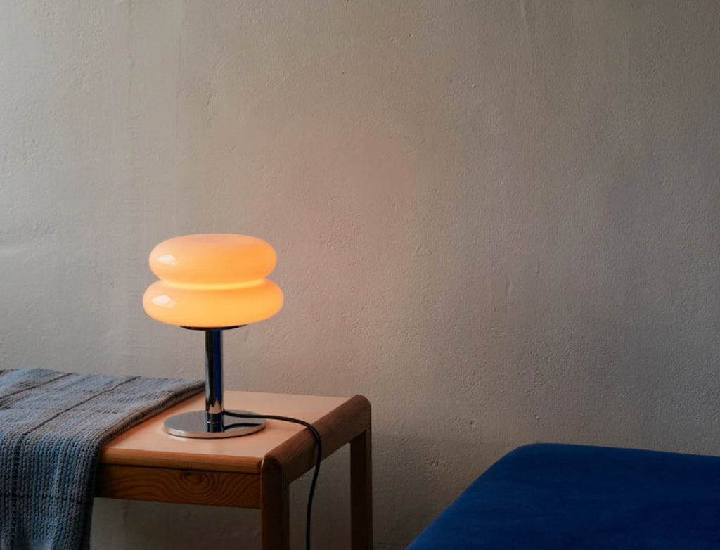 Snowman bordlampe