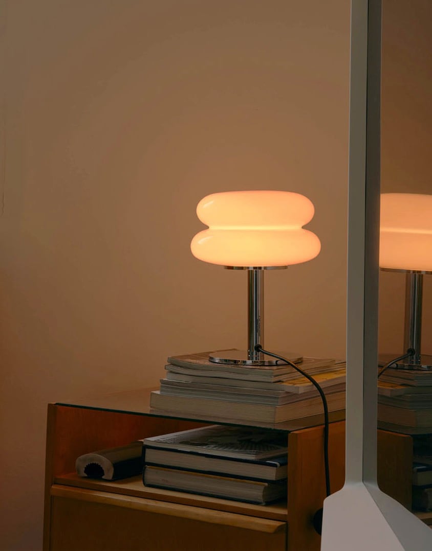 Snowman bordlampe