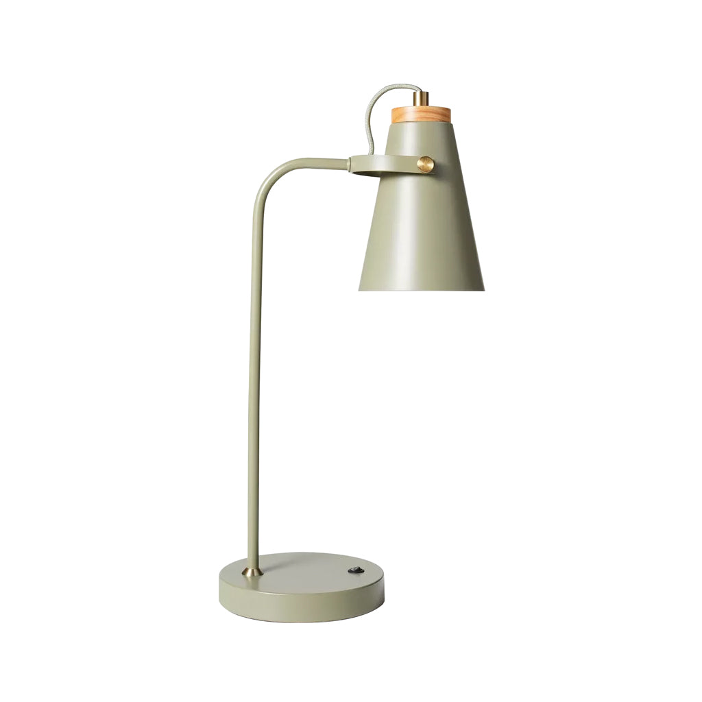 Justerbar skrivebordslampe