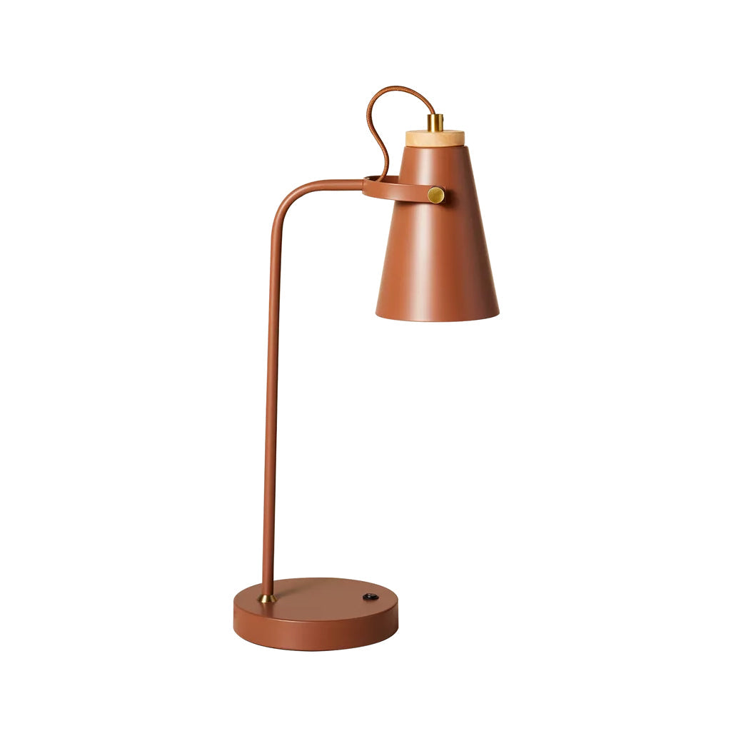 Justerbar skrivebordslampe