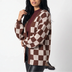 Cardigan med Tern