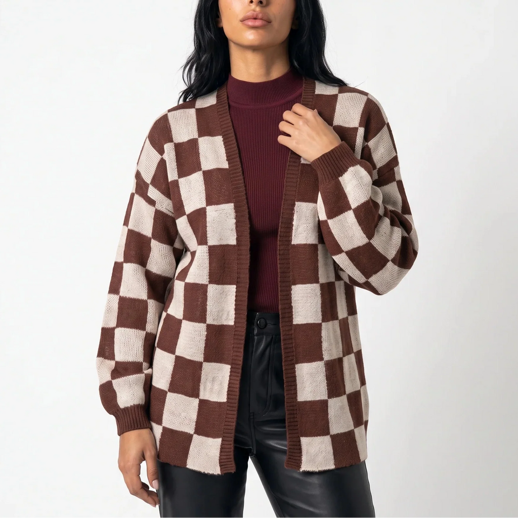 Cardigan med Tern
