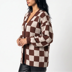 Cardigan med Tern